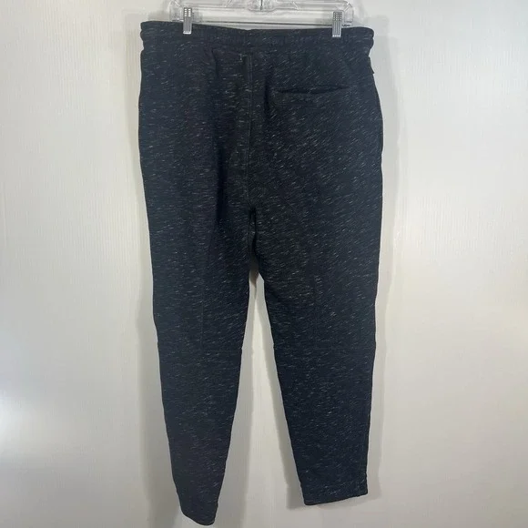 Alex Mill Jogger Sweatpants Men's Sz XL Black Tapered Slim Melange Cotton Jersey - Picture 5 of 13